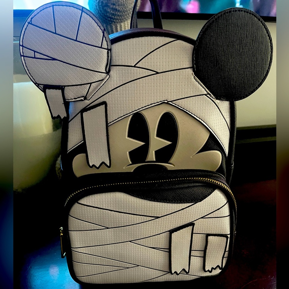 Disney-Her Universe Mickey Mummy Backpack-NWT